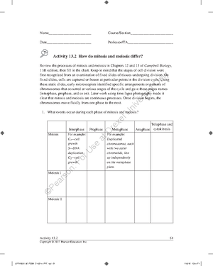 BIO 141 Syllabus - Bio 141 Essential Biology (4 credits) Syllabus ...