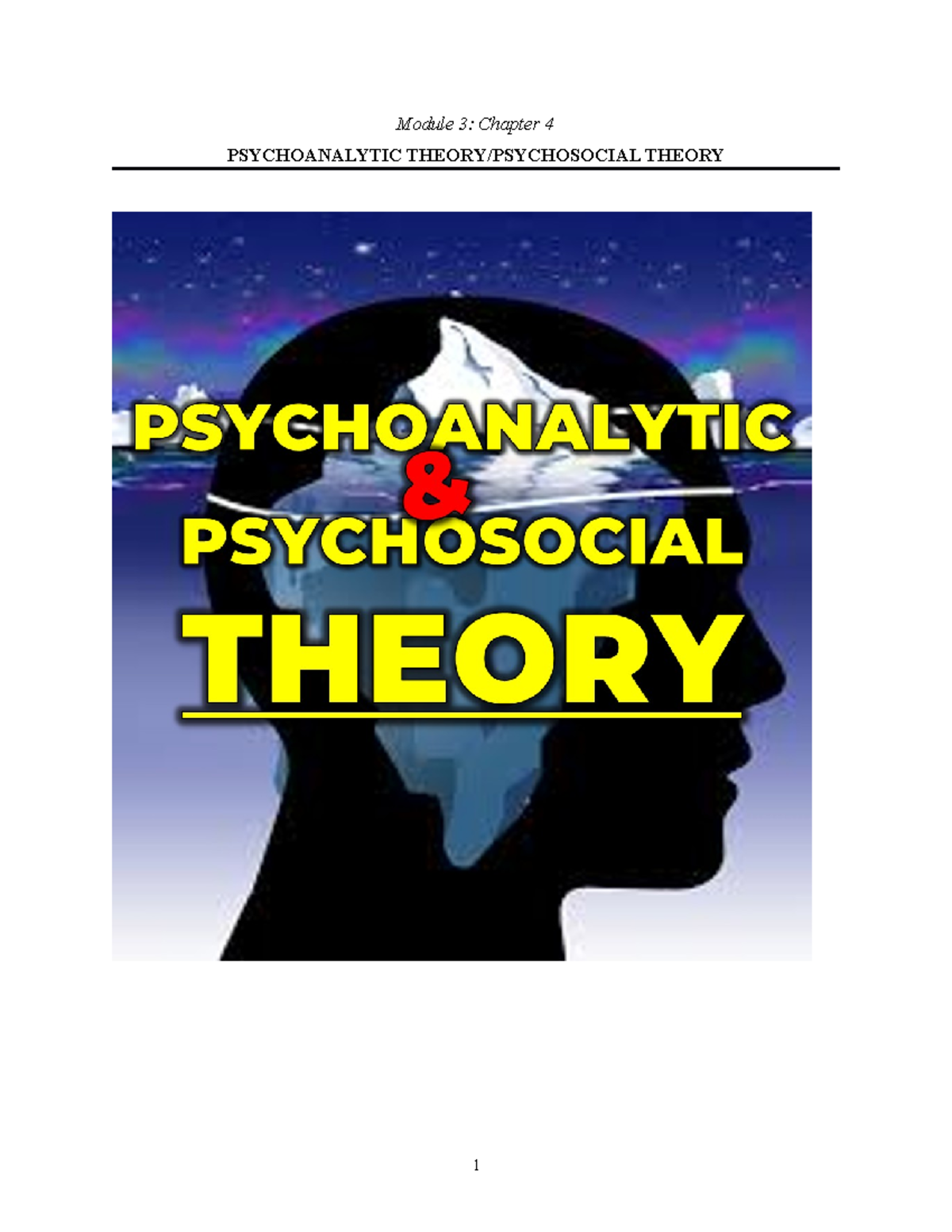 Module 3 Chapter 4 - Understanding the Self - Module 3: Chapter 4 ...