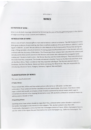 Vine train sprpt - vine - UNIT: 01 WINES-I Structure 1 Introduction 1 ...