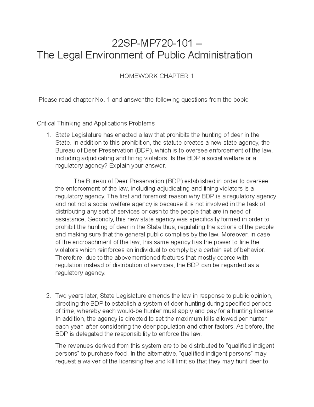 sample thesis on public administration