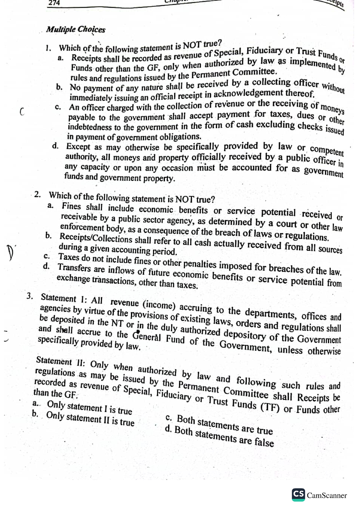 Punzalan CHAP 4 - Government Accounting- Revenue and Other Receipts ...