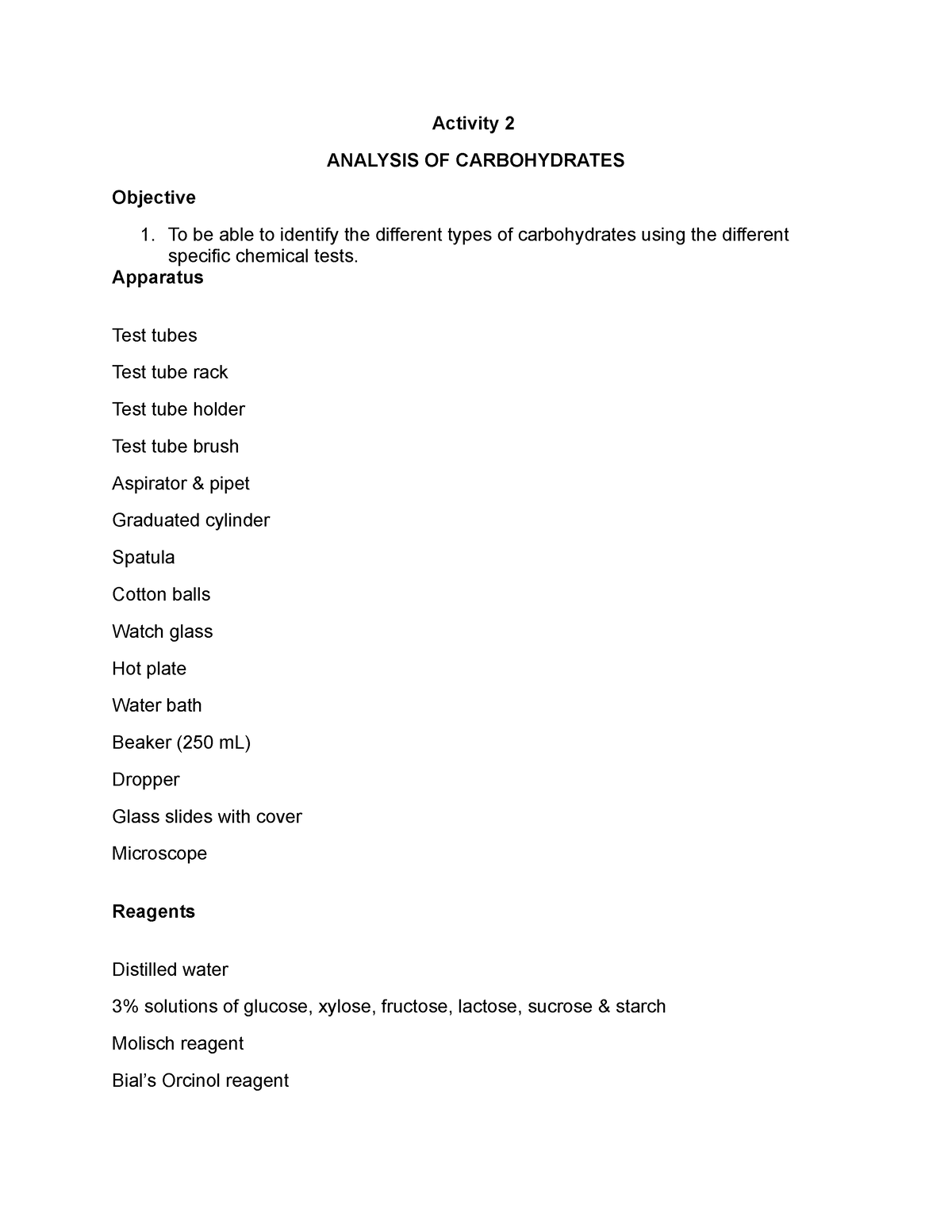 activity-2-can-be-use-activity-2-analysis-of-carbohydrates