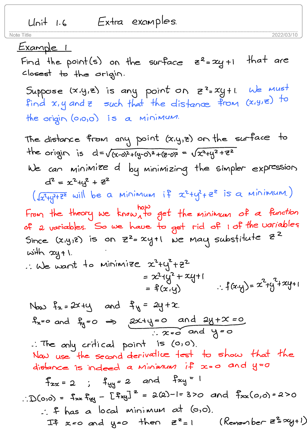 Unit 16 Extra Examples Wtw 258 Studocu