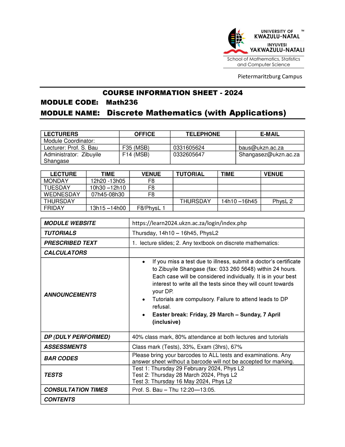 Math236 2024 COURSE INFORMATION SHEET 2024 MODULE CODE Math 236   Thumb 1200 1553 