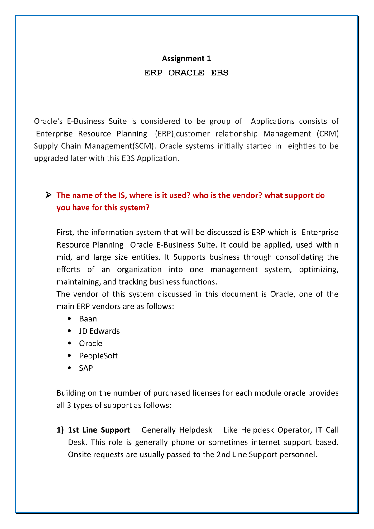 Case Study 1 Mis Information System Analysis For Mis Course