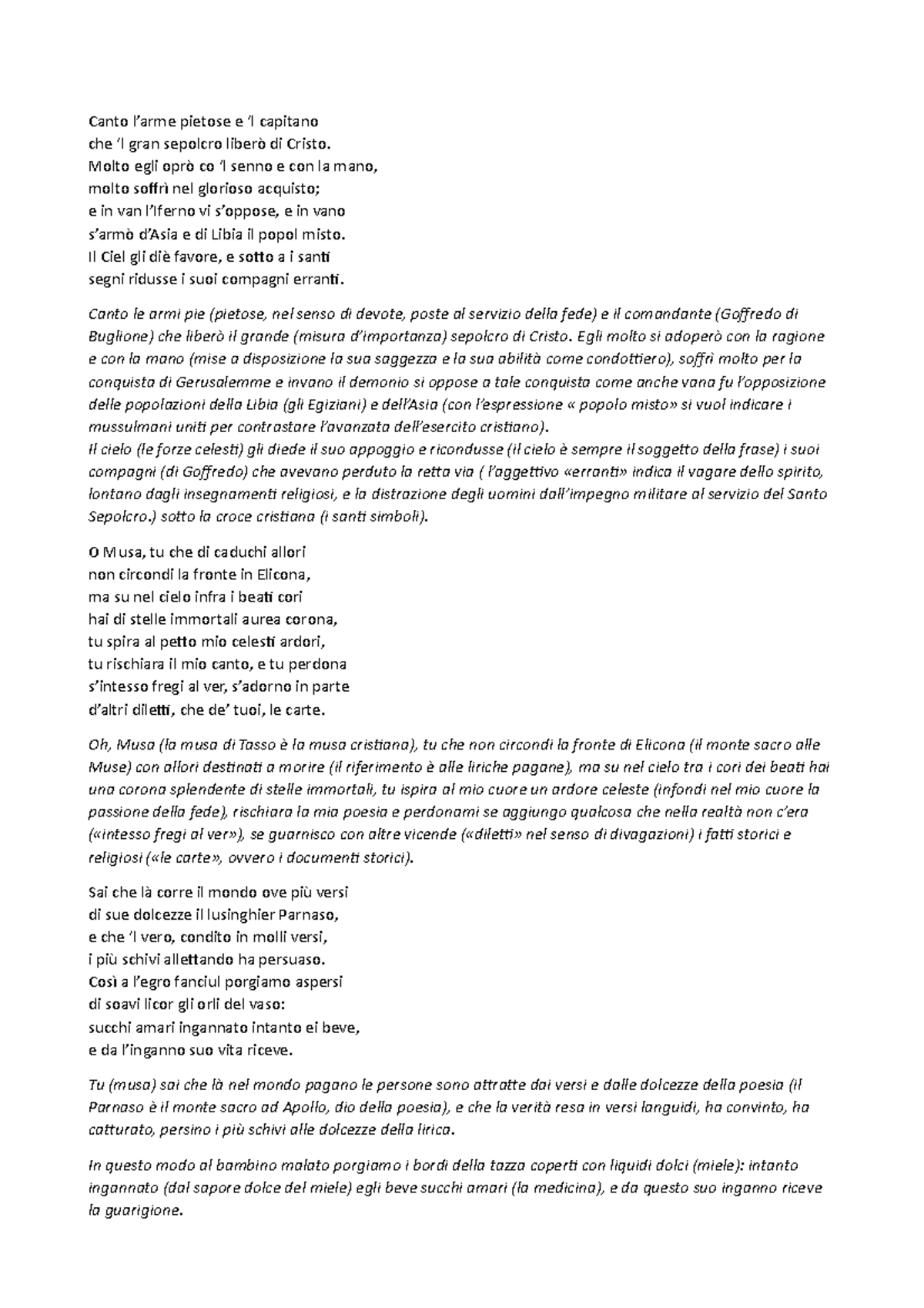 Virgilio il capo di tutti i capiti dei capi del capo dei capi dei capi