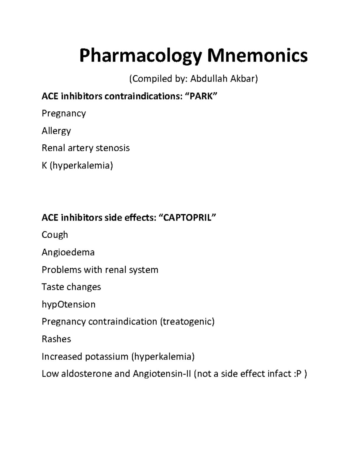 Pharma mnemonics - Summary Lippincott Illustrated Reviews: Biochemistry ...