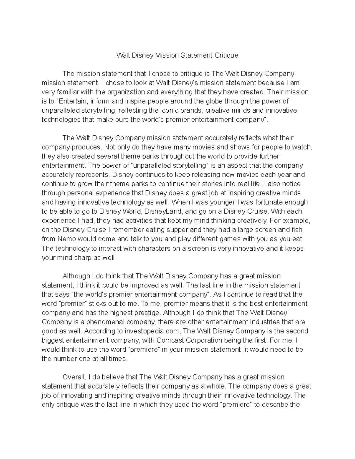 Subway'S Mission Statement:  A Critical Analysis - bwyt1pi