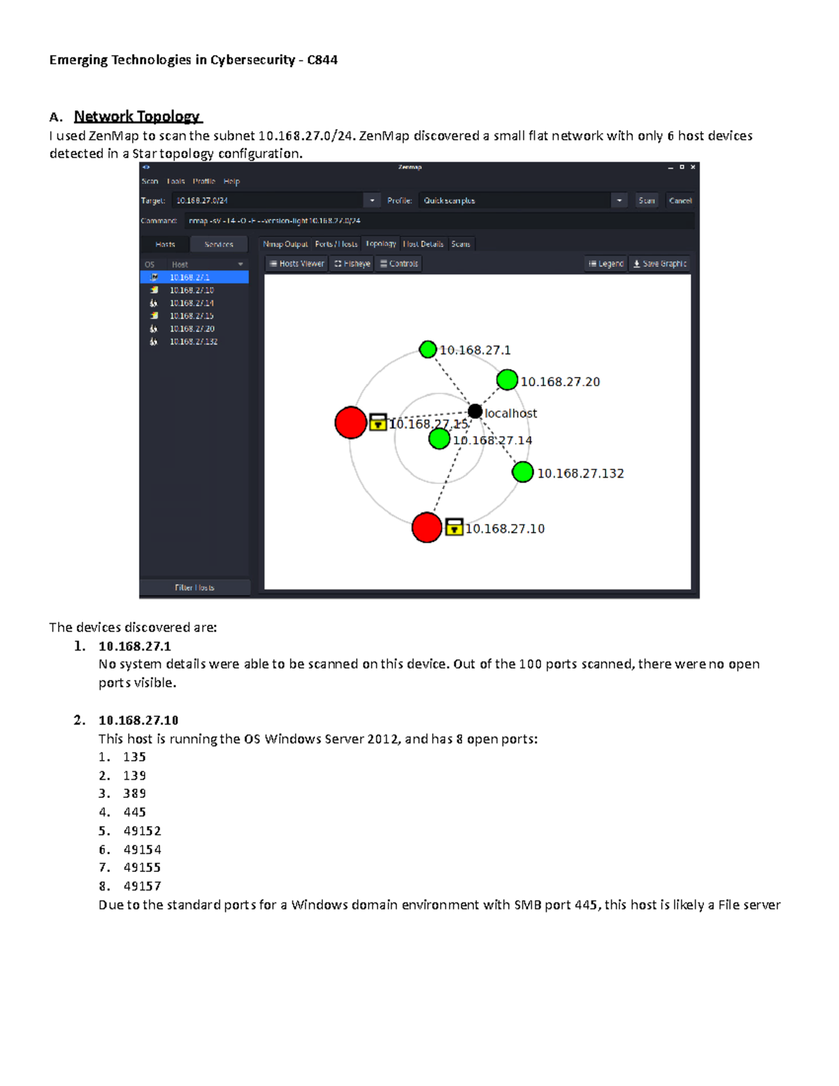 C844 Emerging Technology In Cyber Security Task 1 Passed - Emerging ...