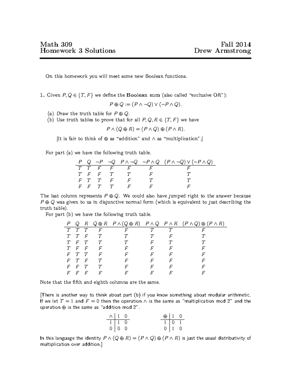 Fall 14, hw 3, sol - homework - Math 309 Fall 2014 Homework 3 Solutions ...