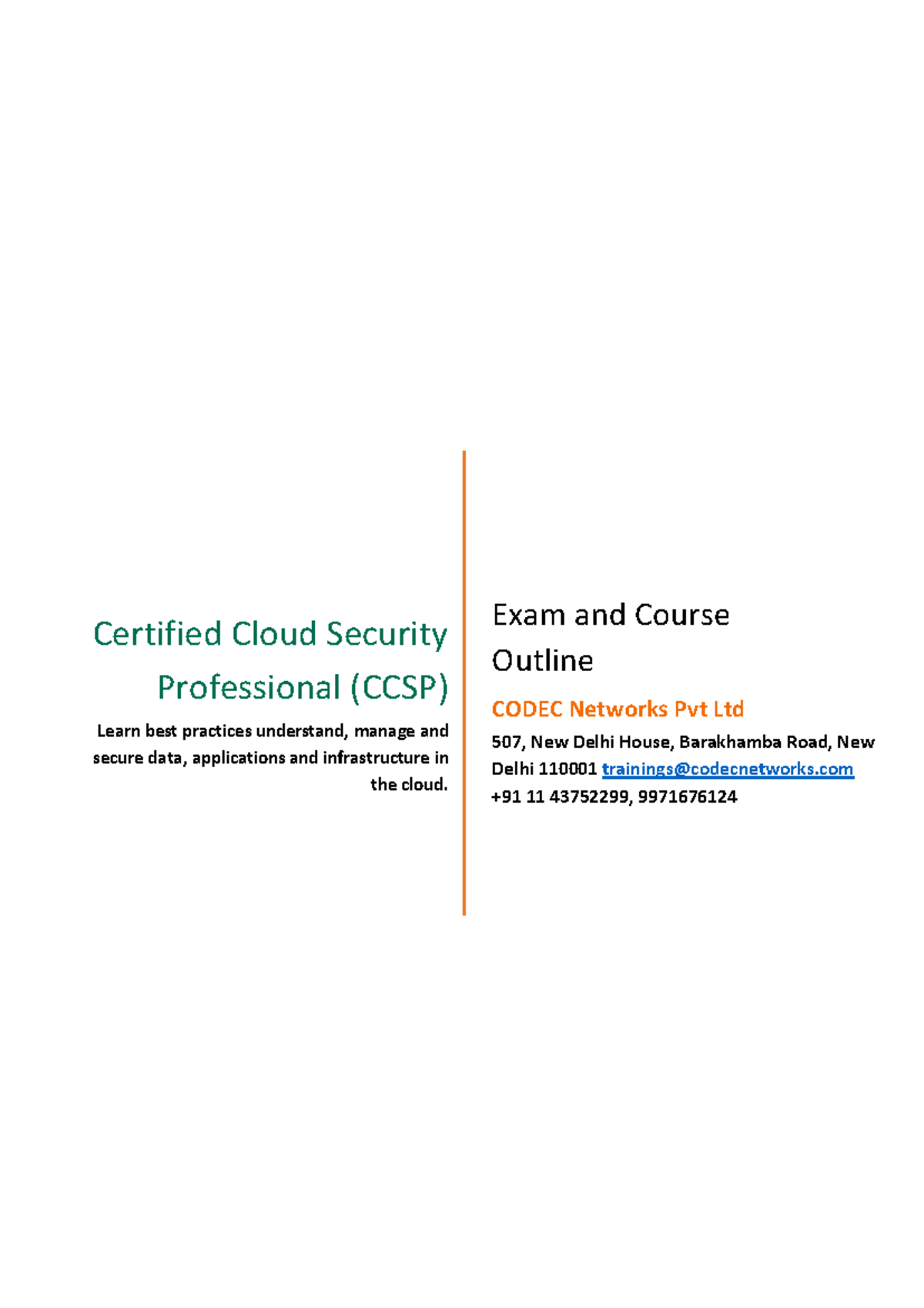 Managing Cloud Security - D320 - Certified Cloud Security Professional ...