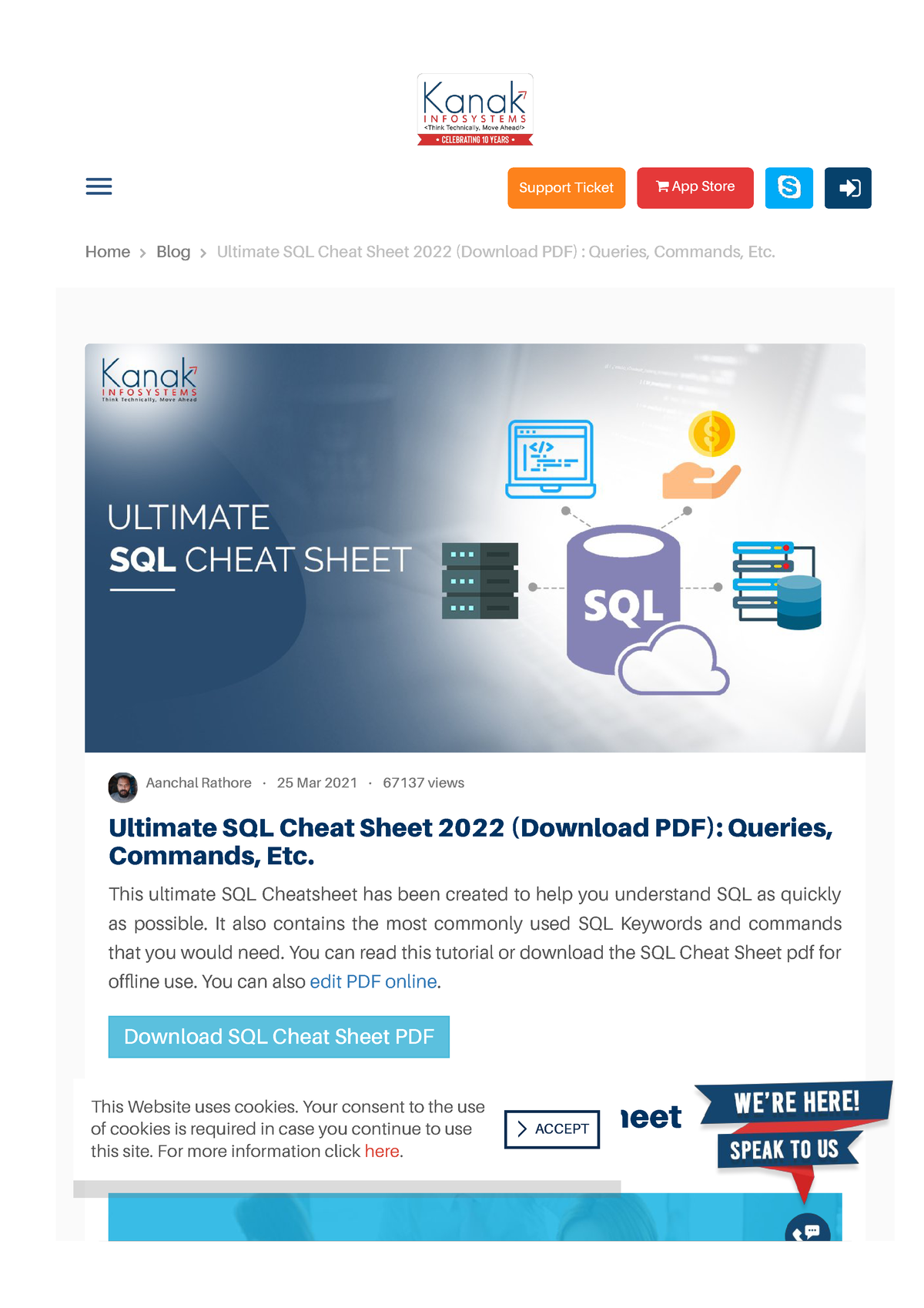 Ultimate SQL Cheat Sheet (Download PDF) 2023 : Queries, Commands, Etc.