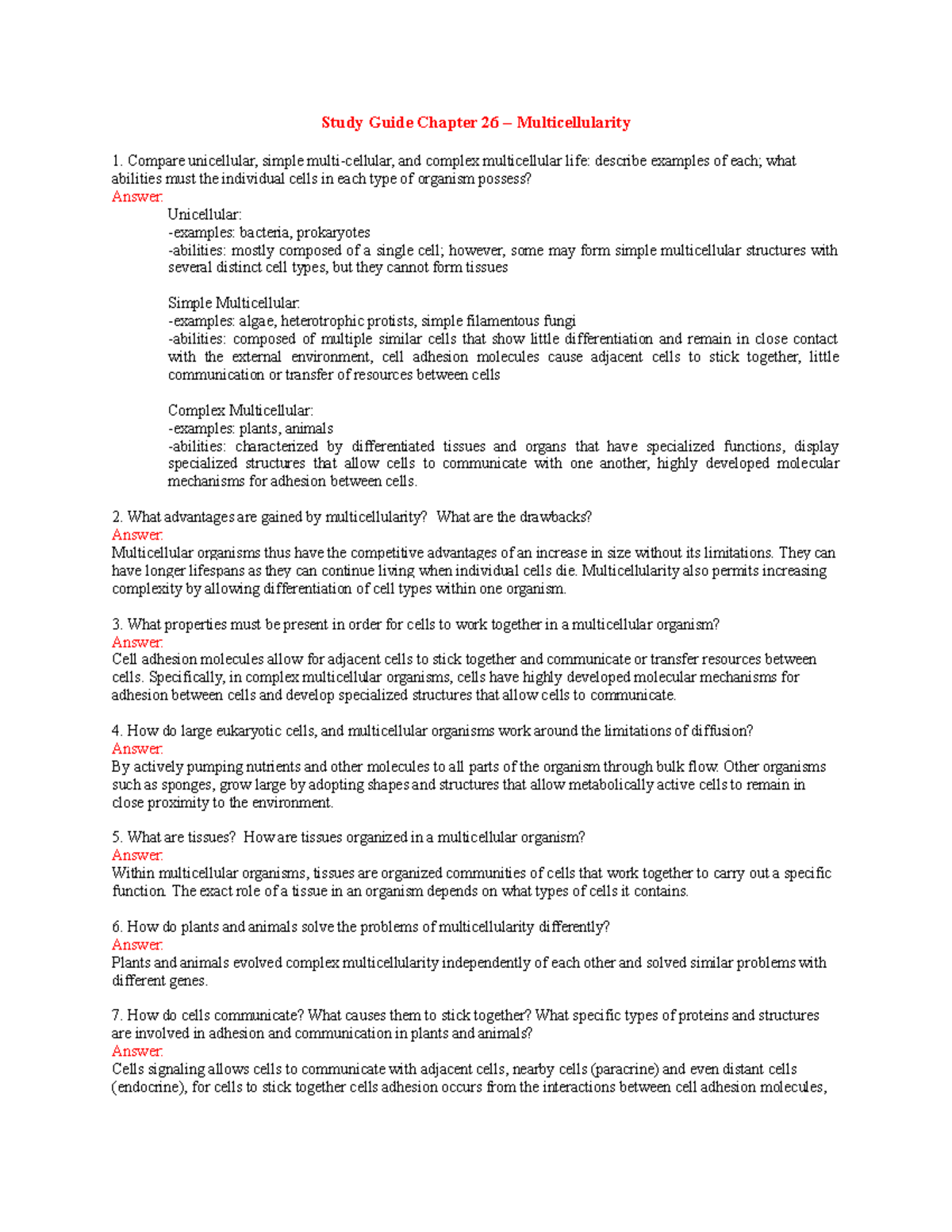 study-guide-chapter-26-what-advantages-are-gained-by-multicellularity