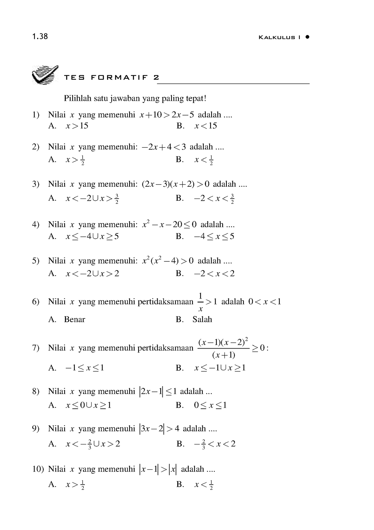 kalkulus-modul-1-latihan-1-kalkulus-i-nilai-x-yang-memenuhi-x-10-2