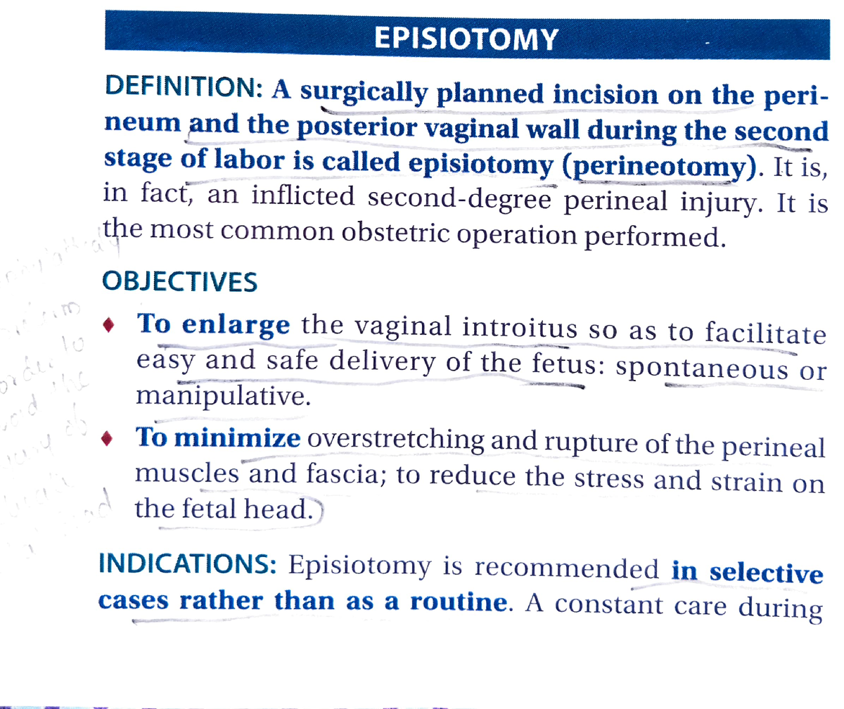 PDF] Long- and short-term complications of episiotomy