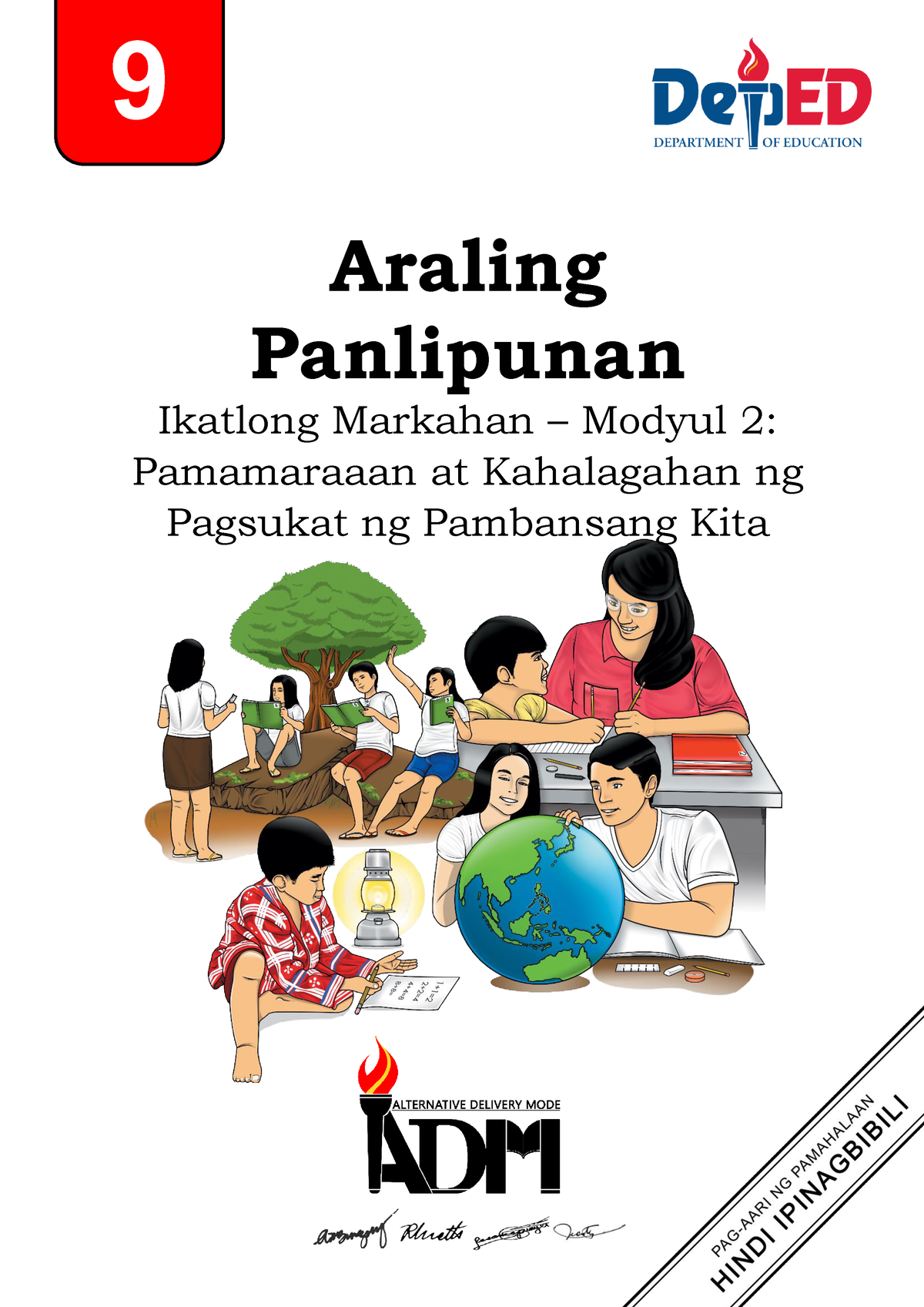 AP9 Q3 MOD2 Pamamaraanatkahaghanngpagsukatngpambansangkita - Araling ...