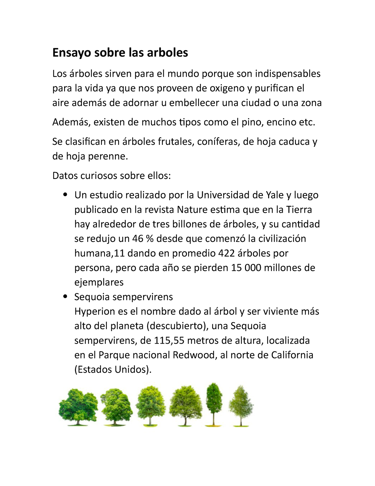Details 48 ensayo sobre la importancia de los árboles