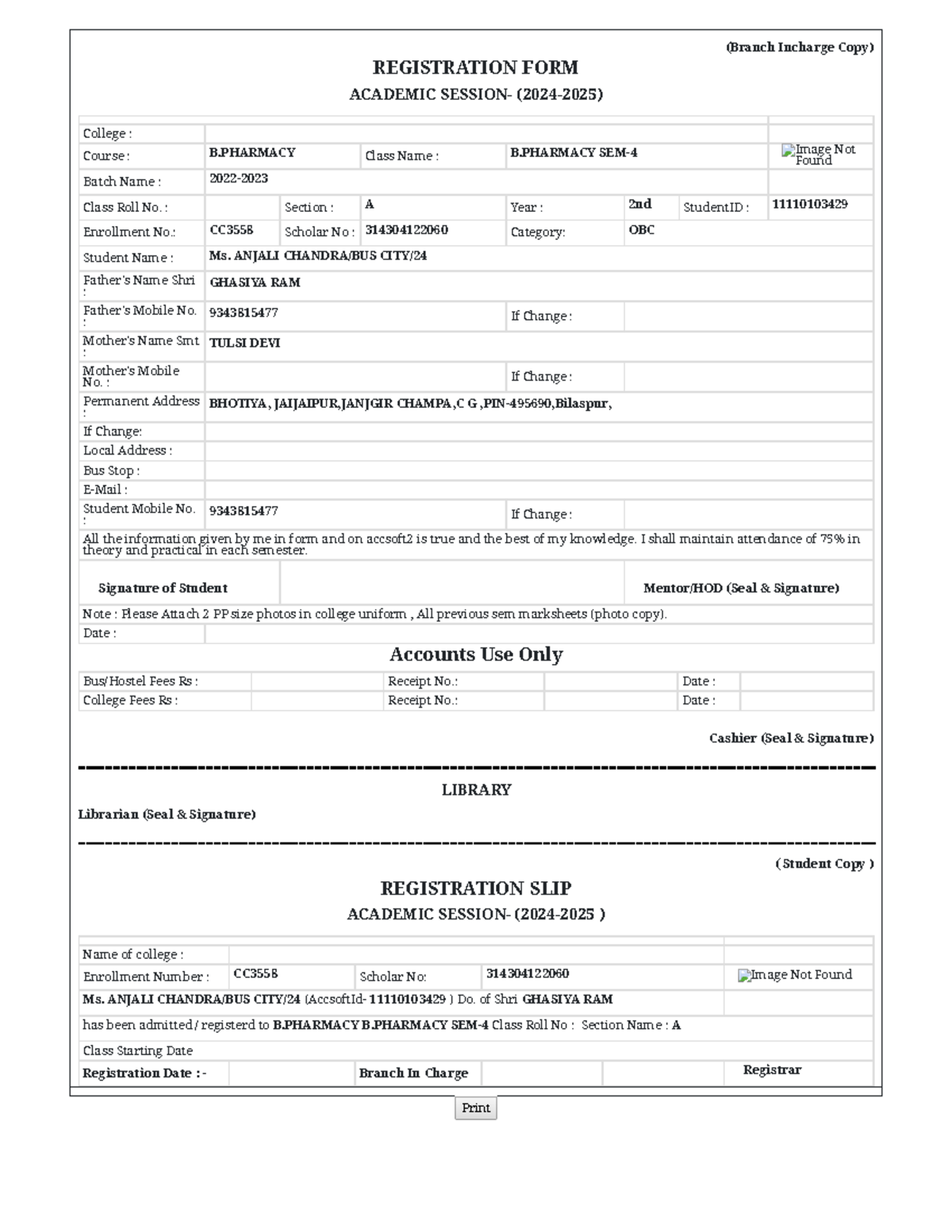 Inbound 5031221212152818607 - Print (Branch Incharge Copy) REGISTRATION ...