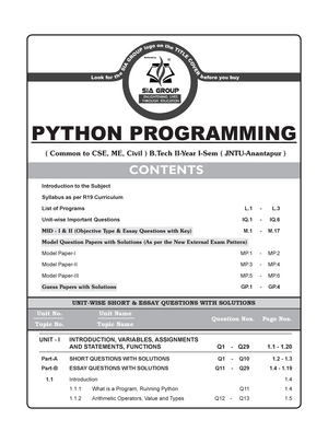 Jntuk R20 B.Tech CSE 3-2 OOAD UML Unit 4 Notes - Computer Science ...