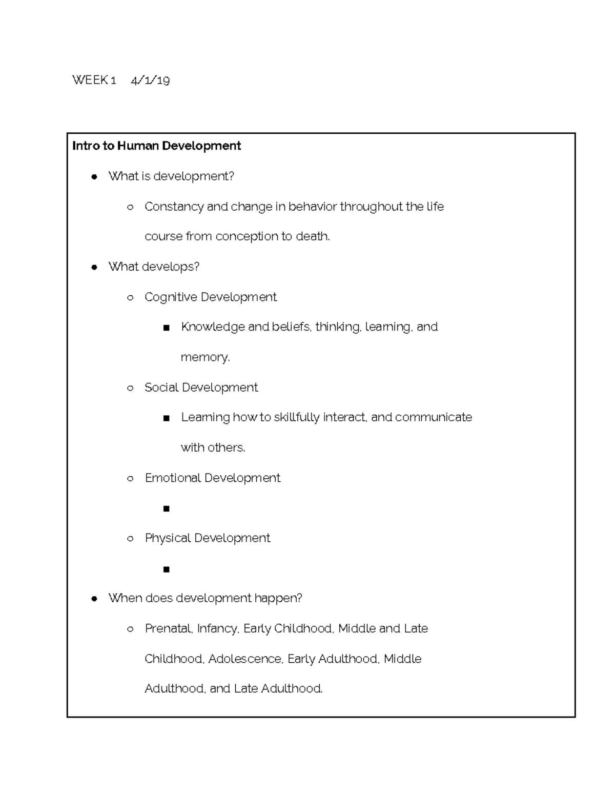 psychology-human-development-lecture-1-10-week-1-4-1-19-intro-to