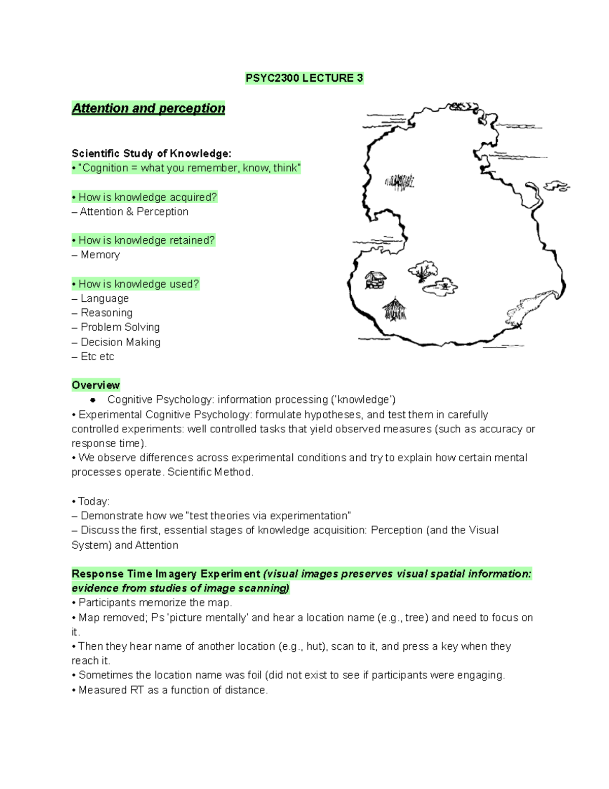 PSYC2300 Lecture 3 - PSYC2300 - UoN - Studocu