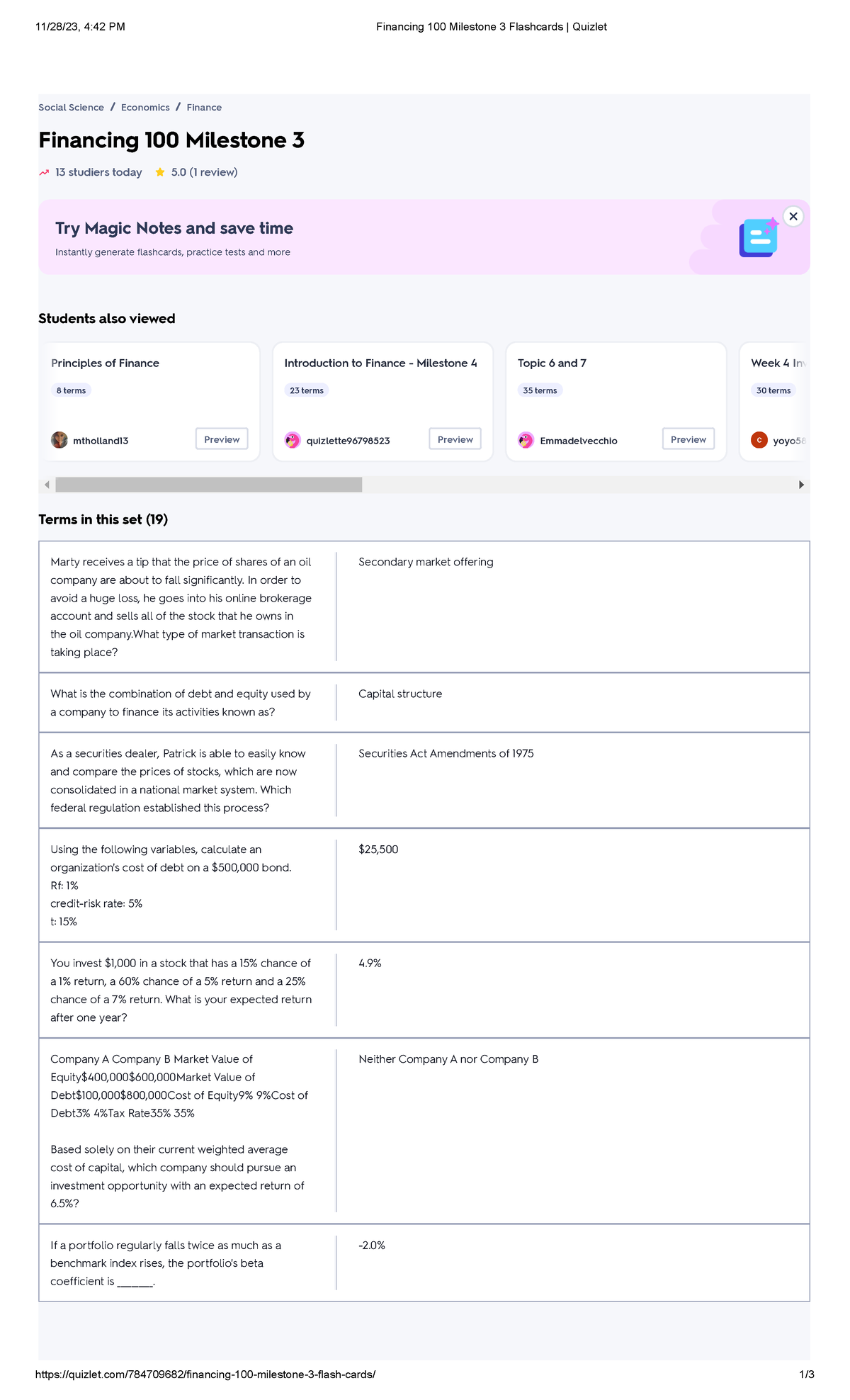 Financing Higher Education Quizlet - r8qb9pi