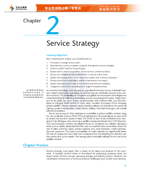 Ch02 - efvefd - 29 Chapter 2 Service Strategy Learning Objectives After ...
