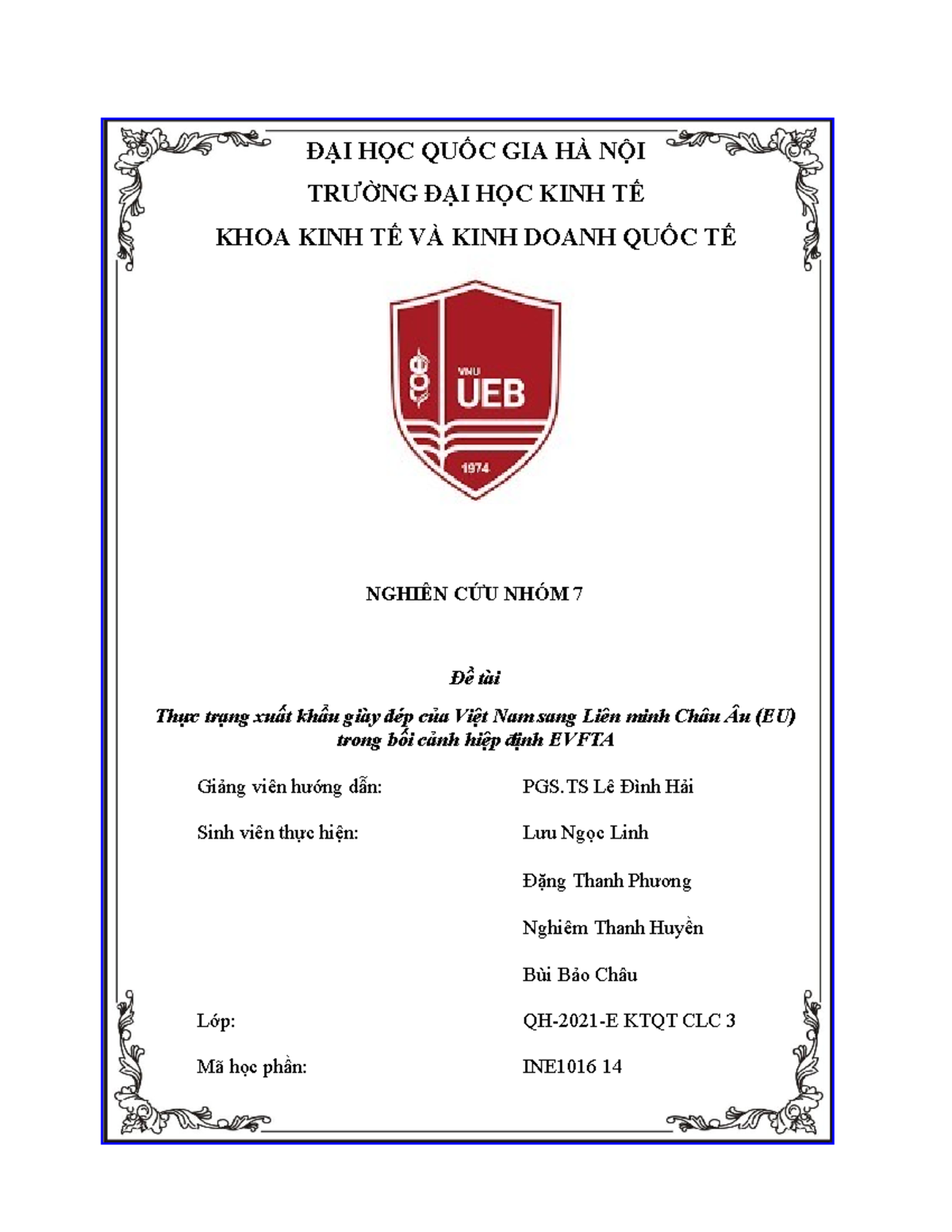 Bài-báo-cáo-nhóm-7 - nghien cuu khoa hoc - ĐẠI HỌC QUỐC GIA HÀ NỘI ...