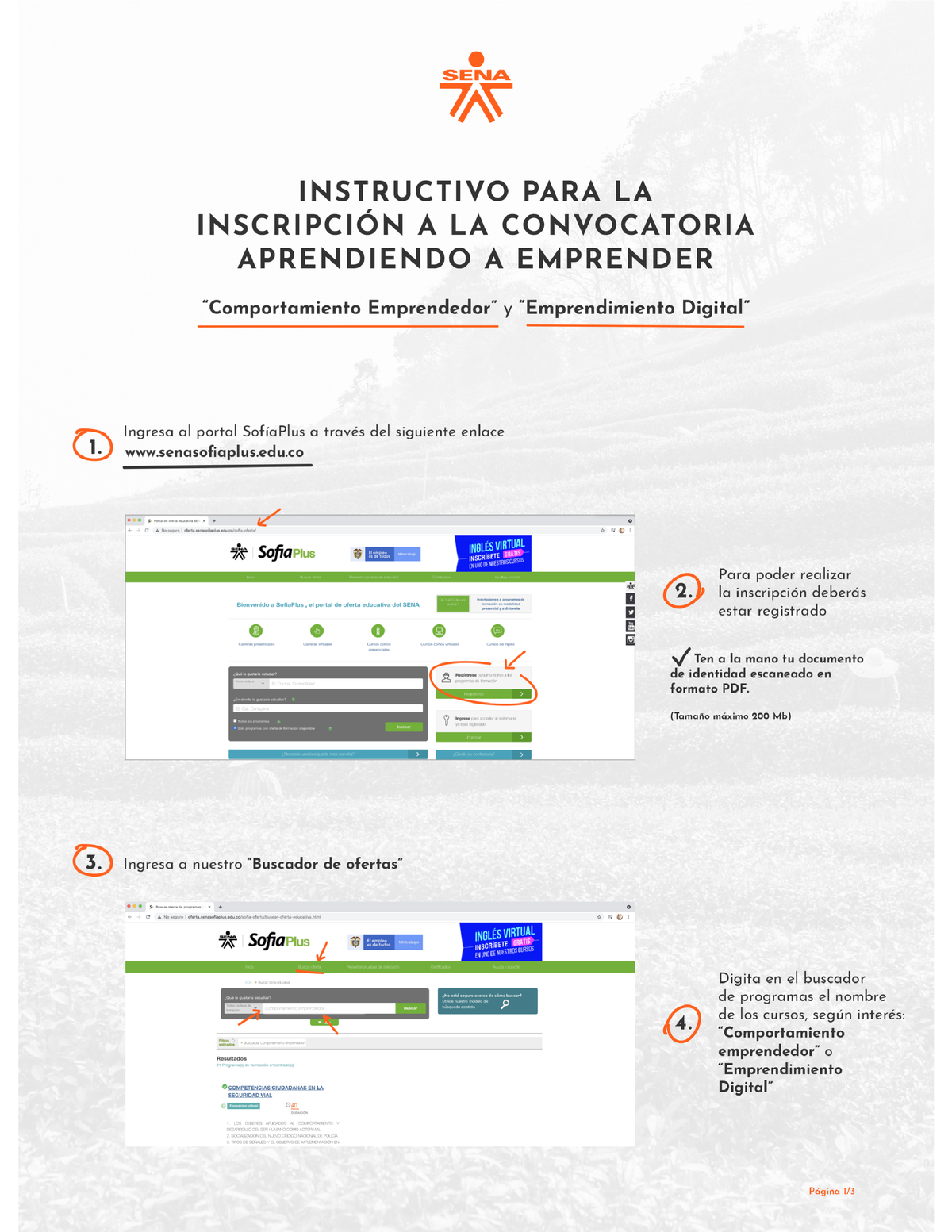 Cartilla Emprendimiento Digital Servicio Nacional De Aprendizaje SENA ...