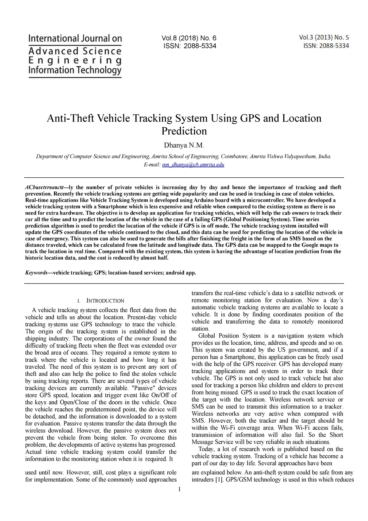 AntiTheft Vehicle Tracking System Using GPS and Locationconverted