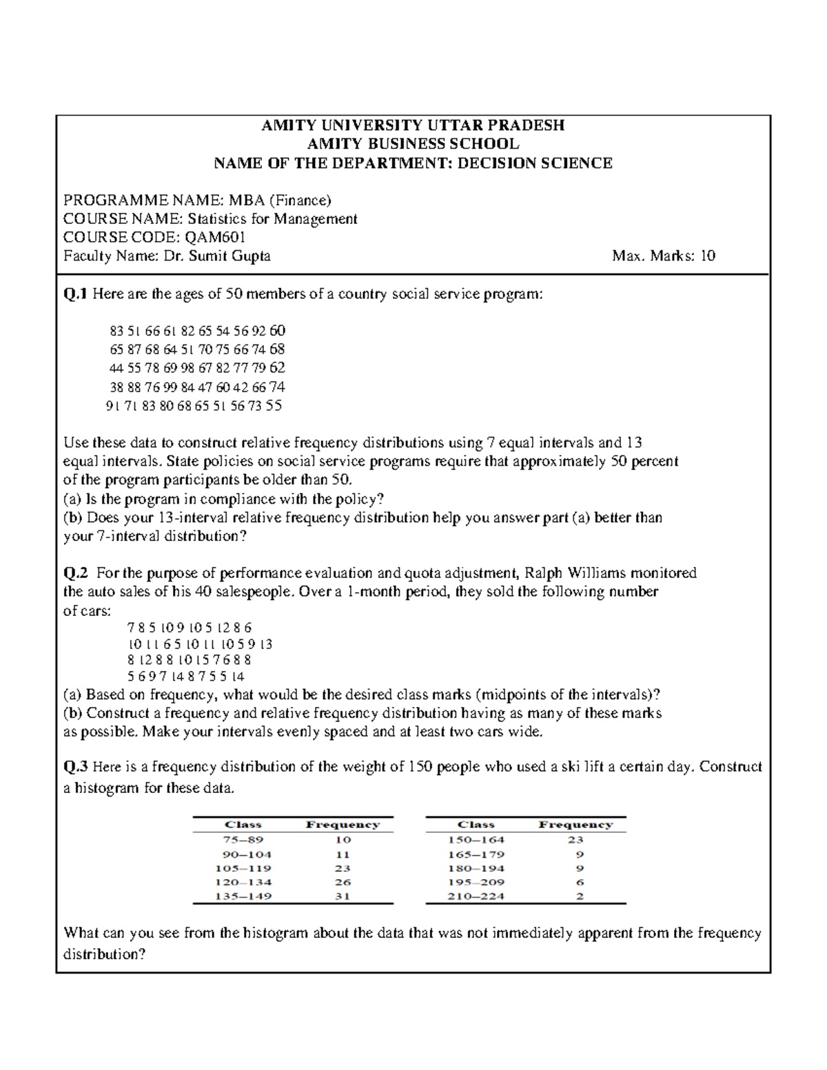 amity university assignment