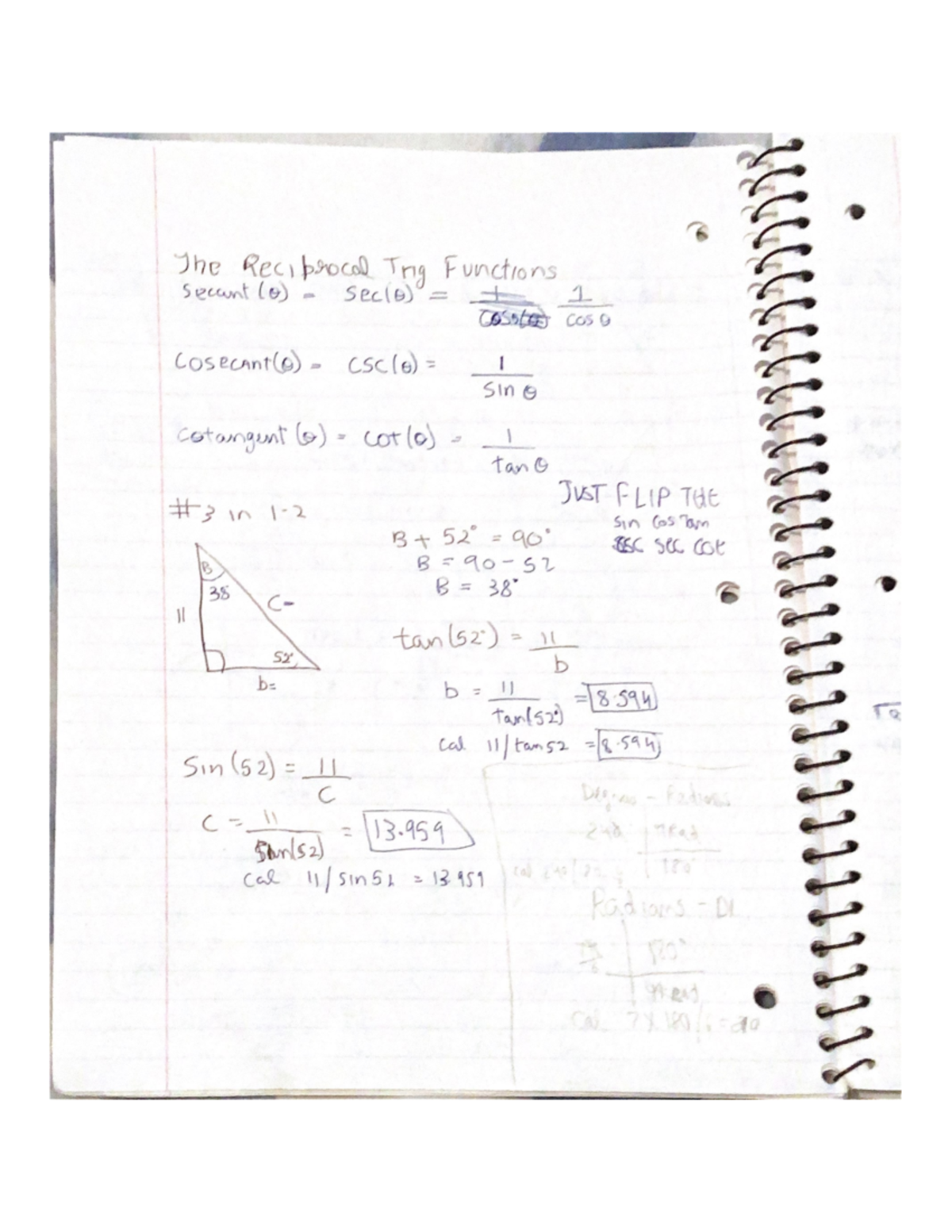 reciprocal-trig-function-the-unit-circle-approach-mac1114-studocu