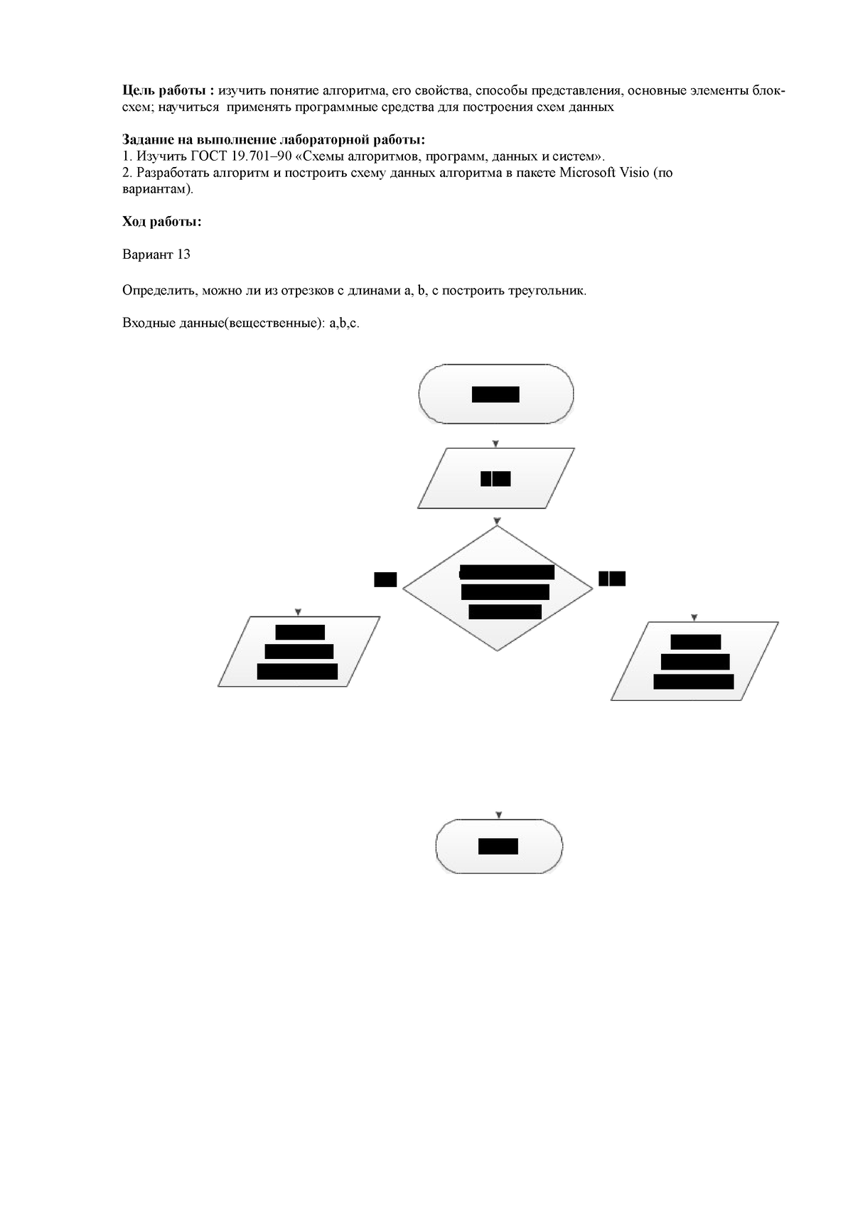 КОС - Компьютерное обеспечение специальности - Цель работы : изучить понятие  алгоритма, его - Studocu