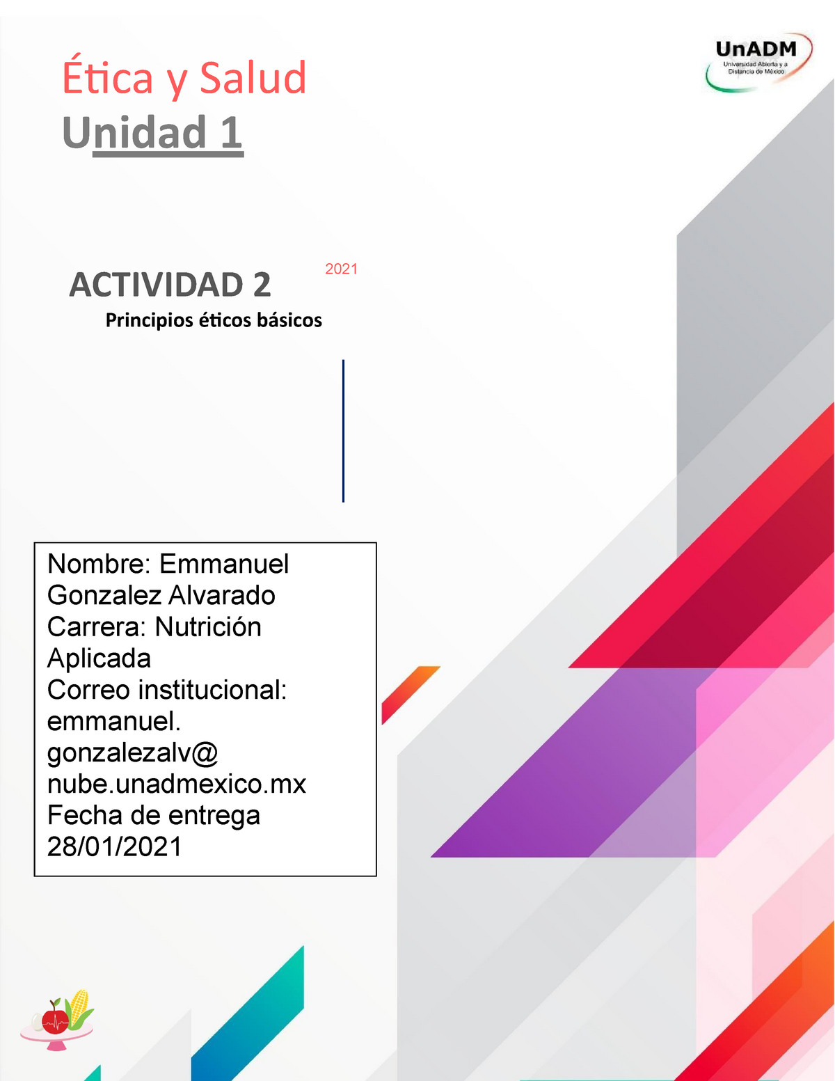 Esa U1 A2 Em Ga La Etica En La Actividad De Apuntes Escolares Ética Y Salud Unidad 1 Actividad 7482