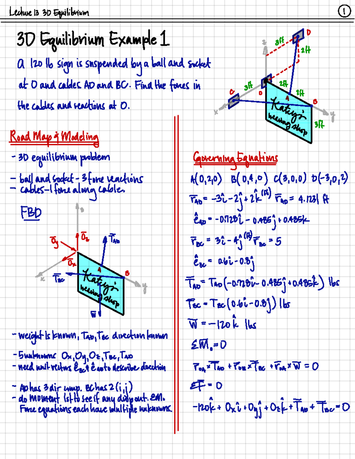 Lecture 13 3 D Equilibrium Msu Studocu