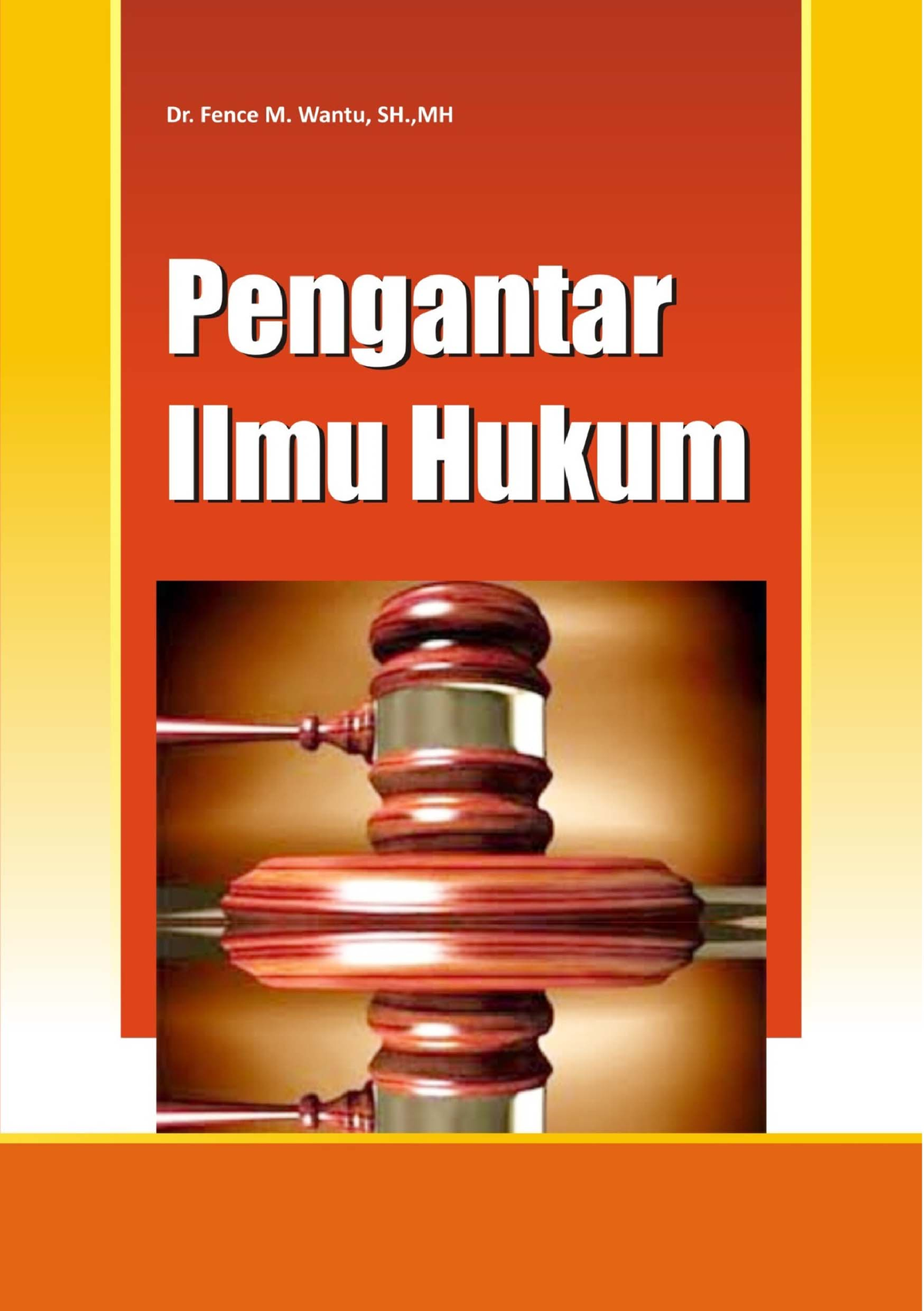 Pengantar-ilmu-hukum - Pengantar Ilmu Hukum I BUKU AJAR PENGANTAR ILMU ...