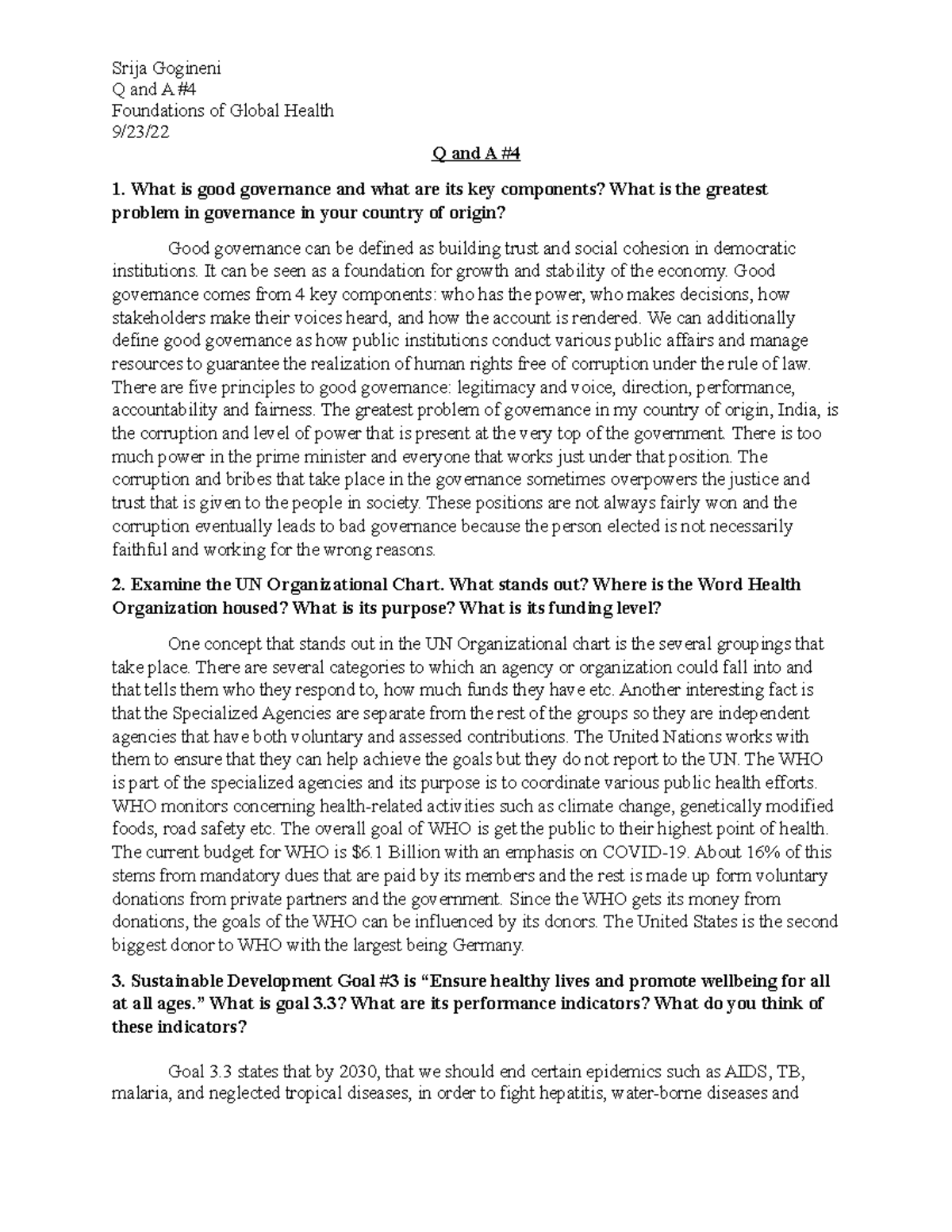 Session 4 Qand A Q and A weekly assignment Q and A Foundations of