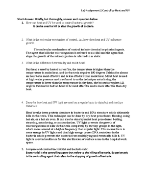 Lab+Assignment+10 Bacteria+Identification - Lab Assignment | Bacteria ...