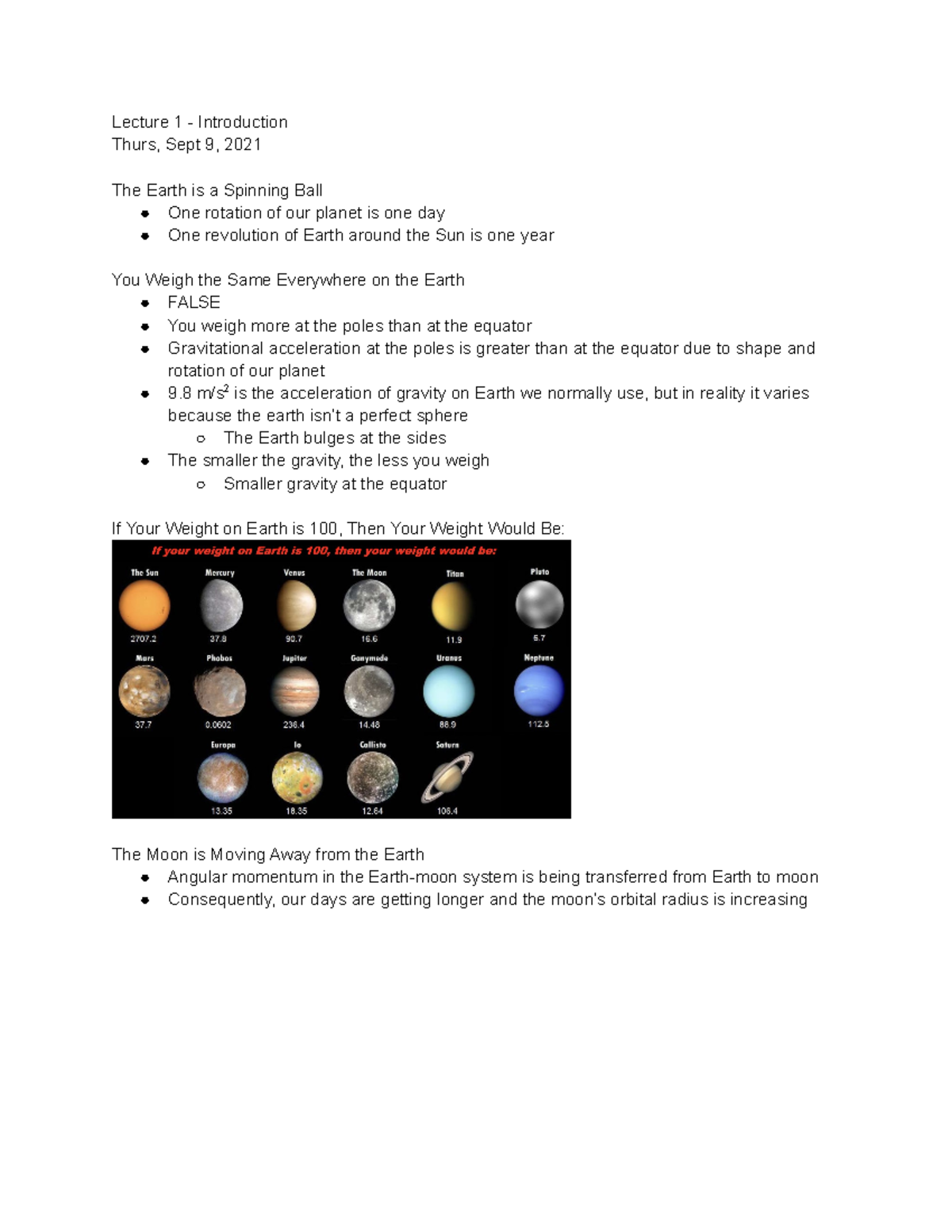 01 Introduction to Earth Science Planet Earth Shaken and Stirred ...