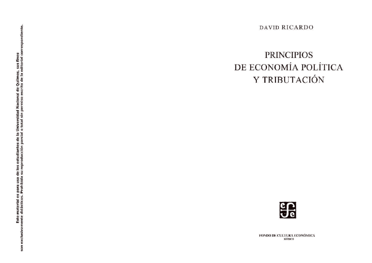 Principios De Economía Política Y Tributación www.studocu.com