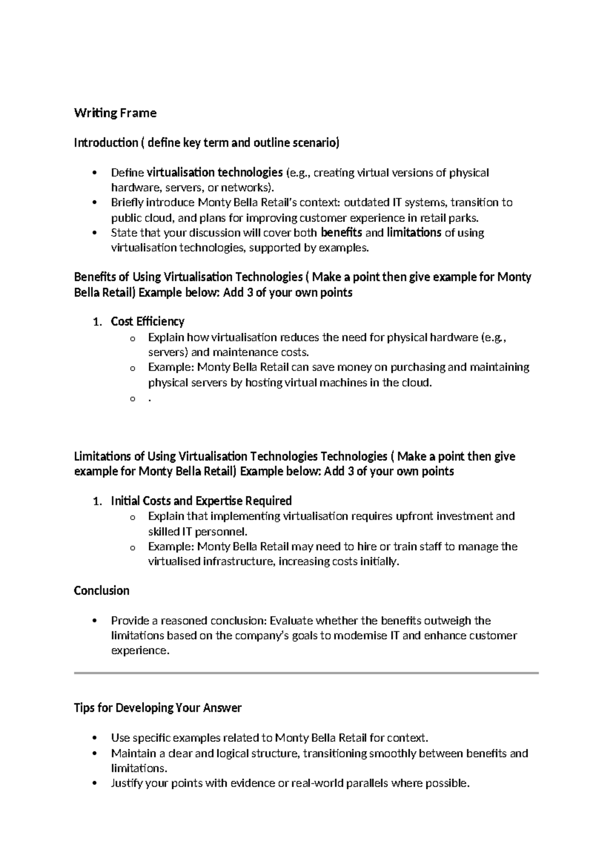 Writing Frame - Summary Feasibility of LNG as a Fuel for the ...