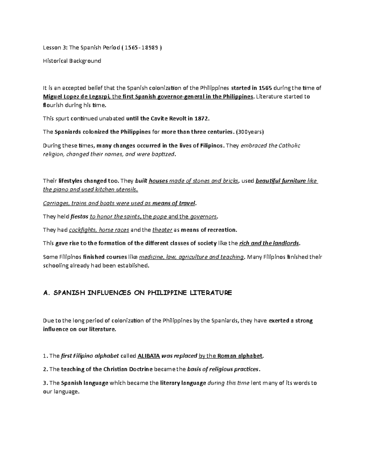 spanish-period-philippine-literature-lesson-3-the-spanish-period
