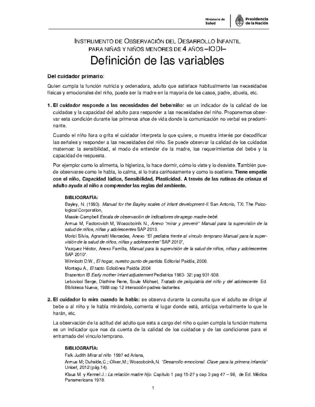 IODI variables-y-bibliografía - INSTRUMENTO DE OBSERVACIÓN DEL ...