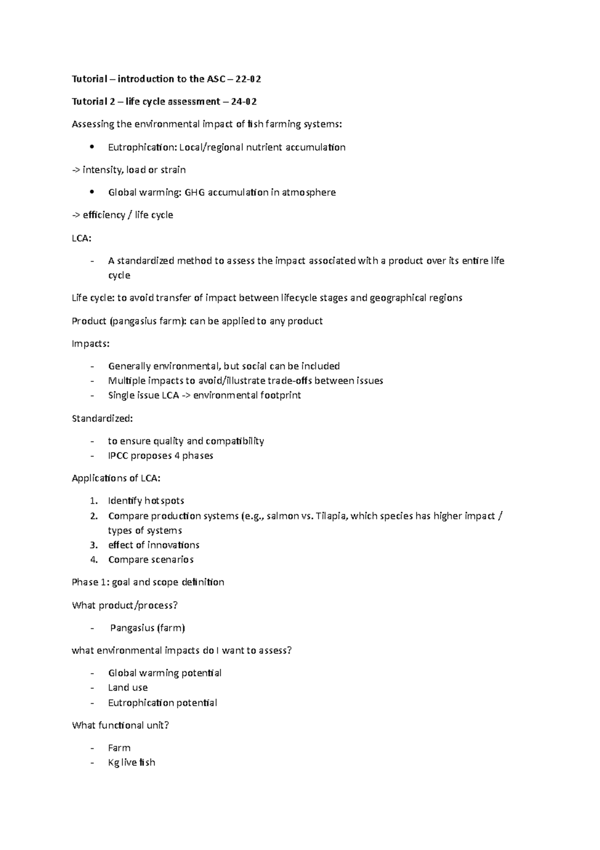 Tutorials AFI 33306 - Tutorial – introduction to the ASC – 22- Tutorial ...