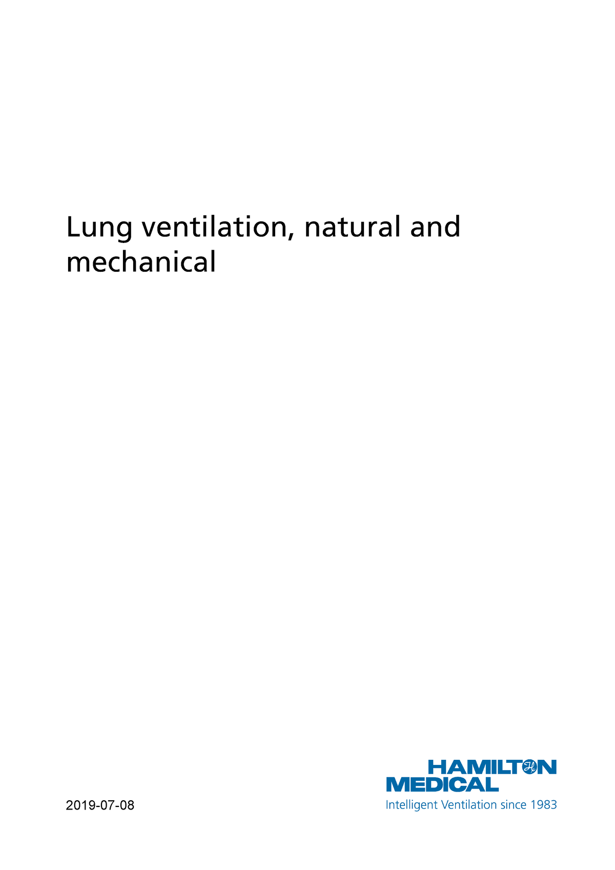 Lung ventilation Storybook ENG - Lung ventilation, natural and ...