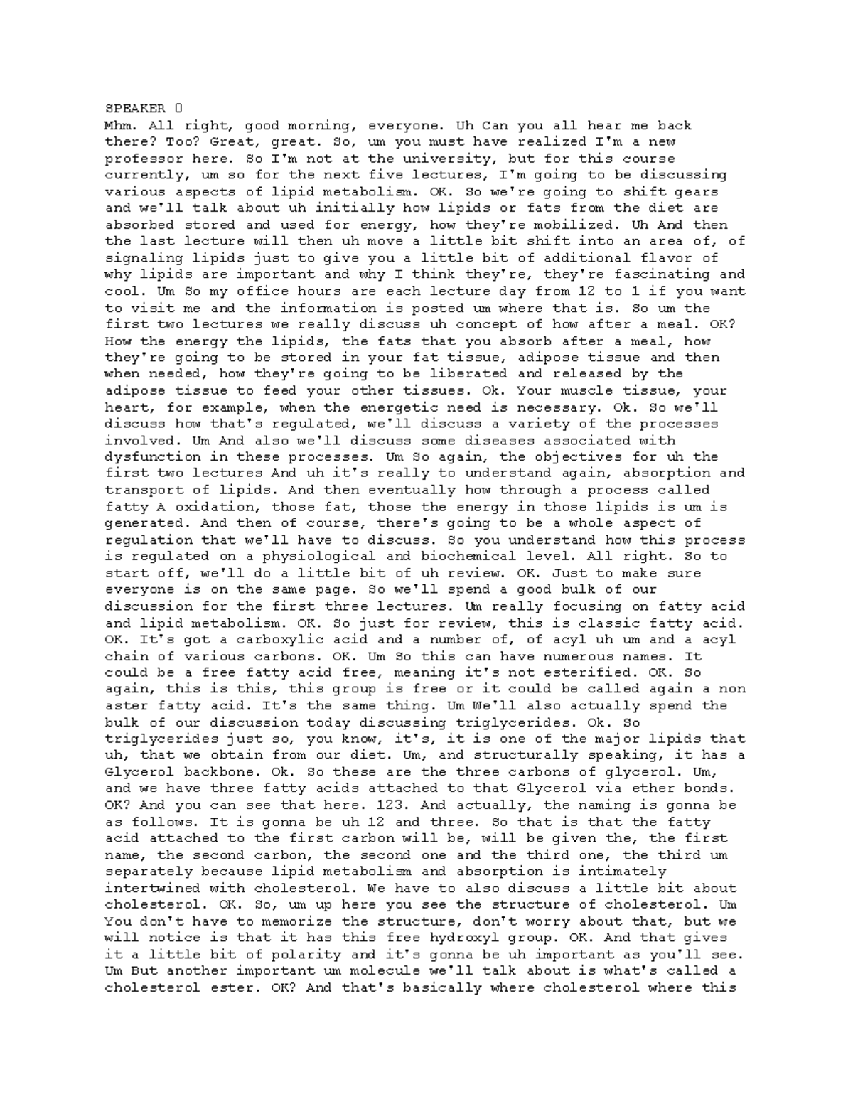BIO 361-01-transcript - SPEAKER 0 Mhm. All right, good morning ...