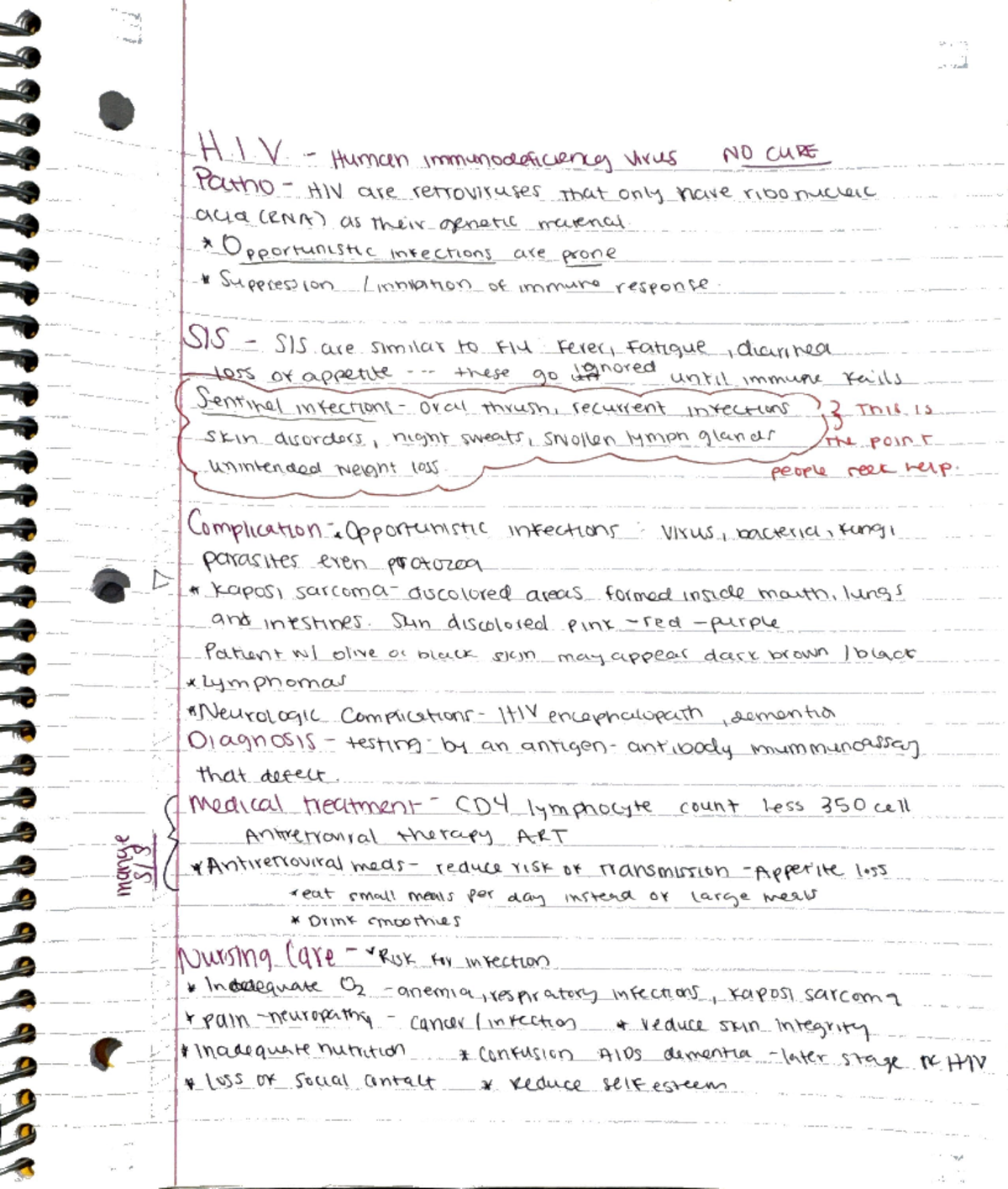 HIV - HIV concept map - H.V Human immunodeficiency virus NO CURE Patho ...