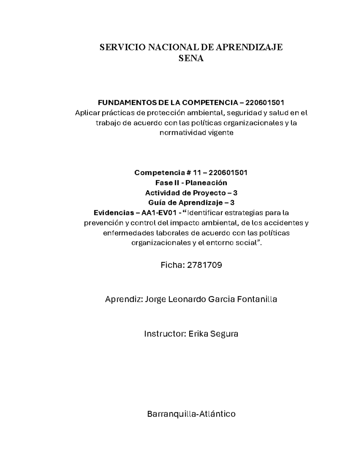 Diagrama DE Ishikawa Pescado GA3-220601501-AA2-EV01 - SERVICIO NACIONAL ...