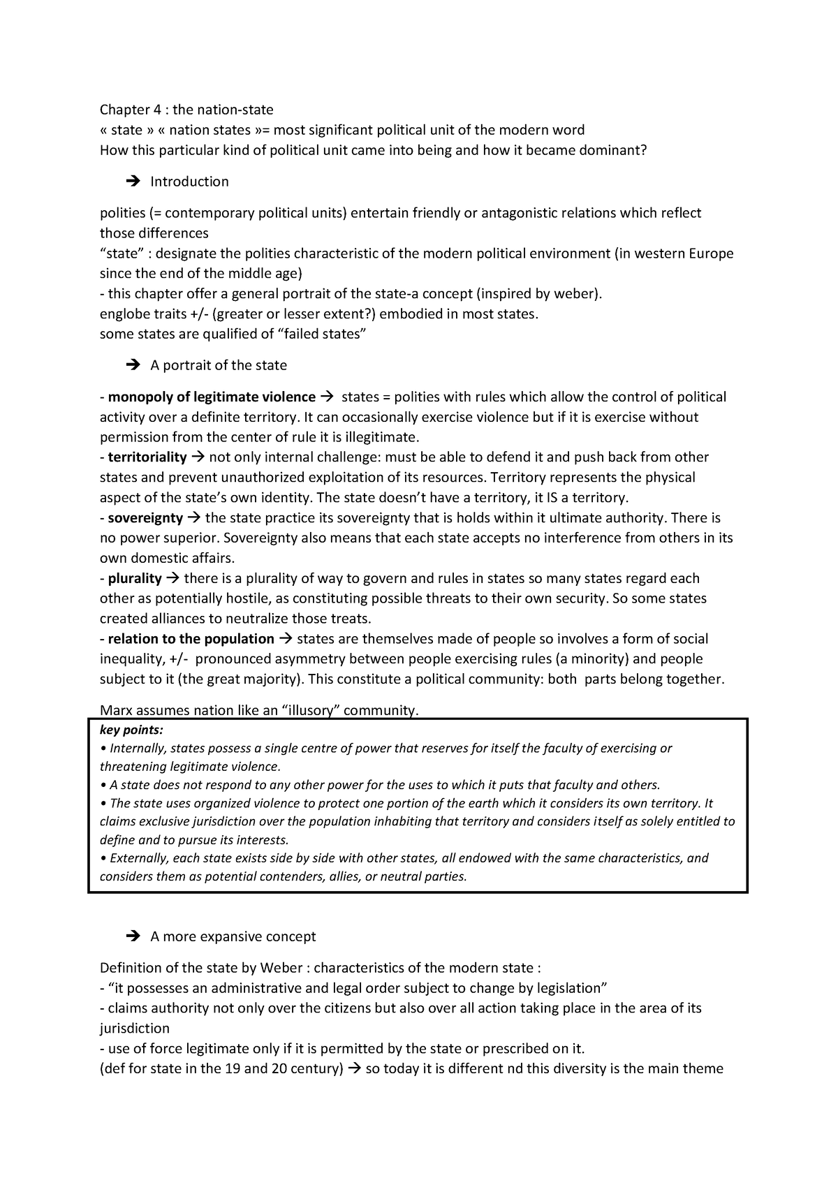 Chapter 4 The Nation-state - Comparative Politics Pdf - Chapter 4 : The ...