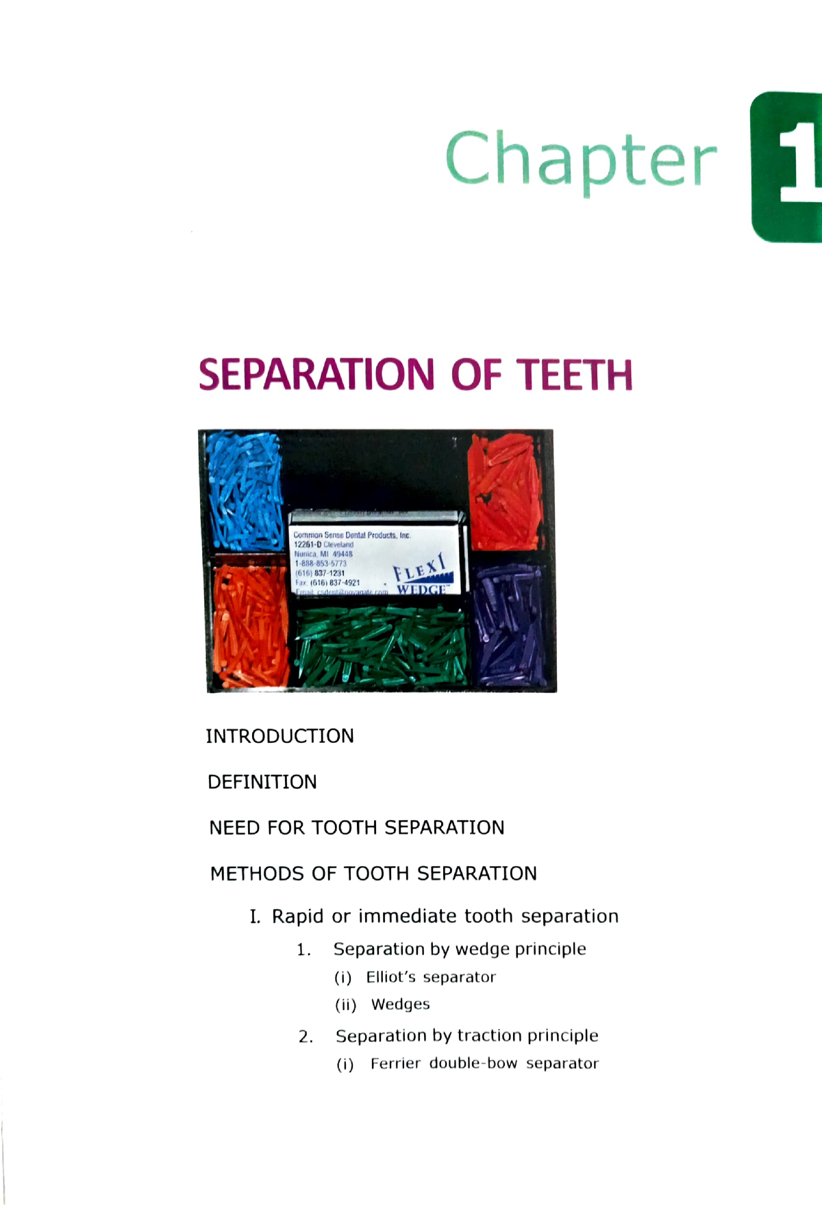 Dr Kotni's Guide to Tooth Separation and Matrices